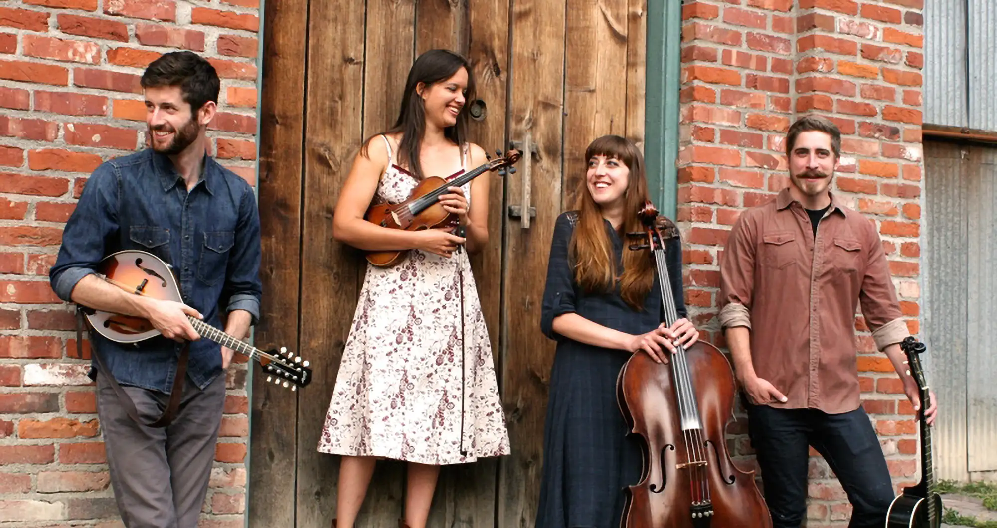 A group photo of the Autumn Divers, with Zach, Britt, Clea, and Sam